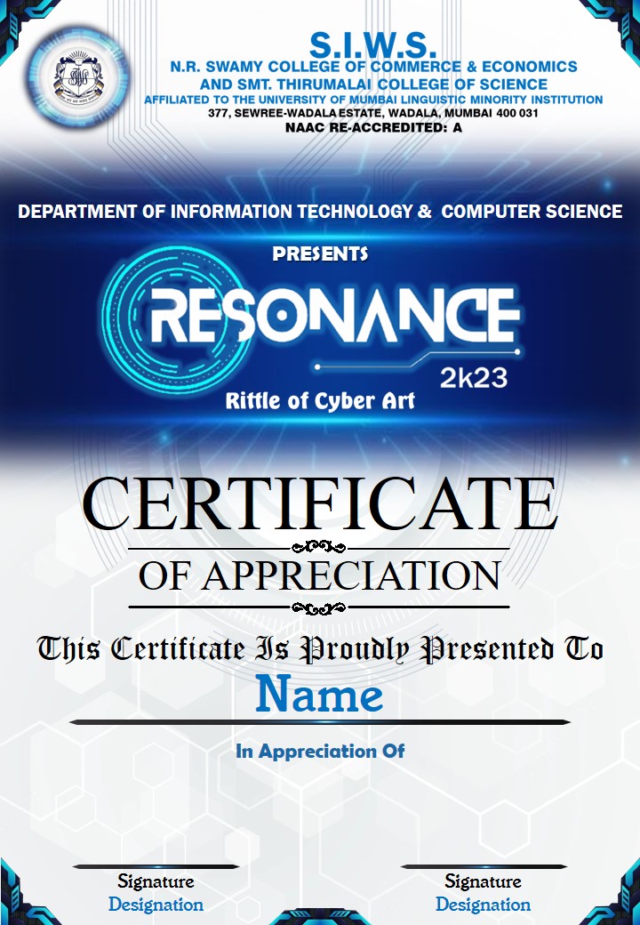 Certificate of Achievement